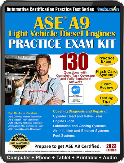 ASE A9 Practice Test Kit