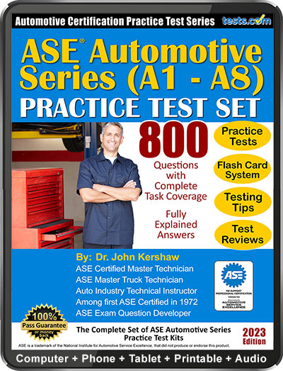ASE Automotive Series Practice Tests