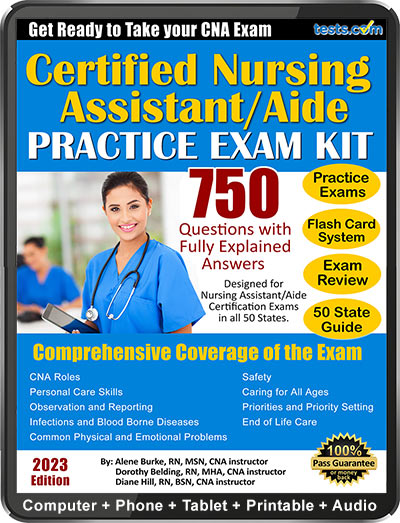 Certified Nursing Assistant Practice exam