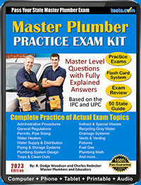 Master Plumber Practice Test Sample Questions