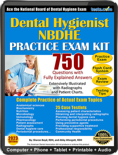NBDHE Dental Hygienist Practice Test