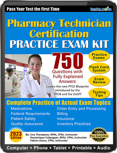 Pharmacy Tech PCTE ExPCT Exam