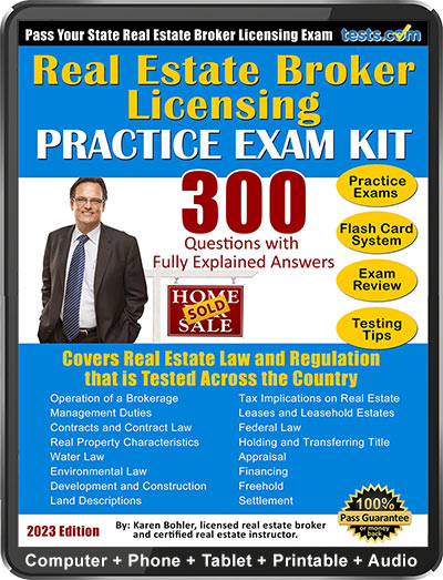 Real Estate Broker License Practice Test